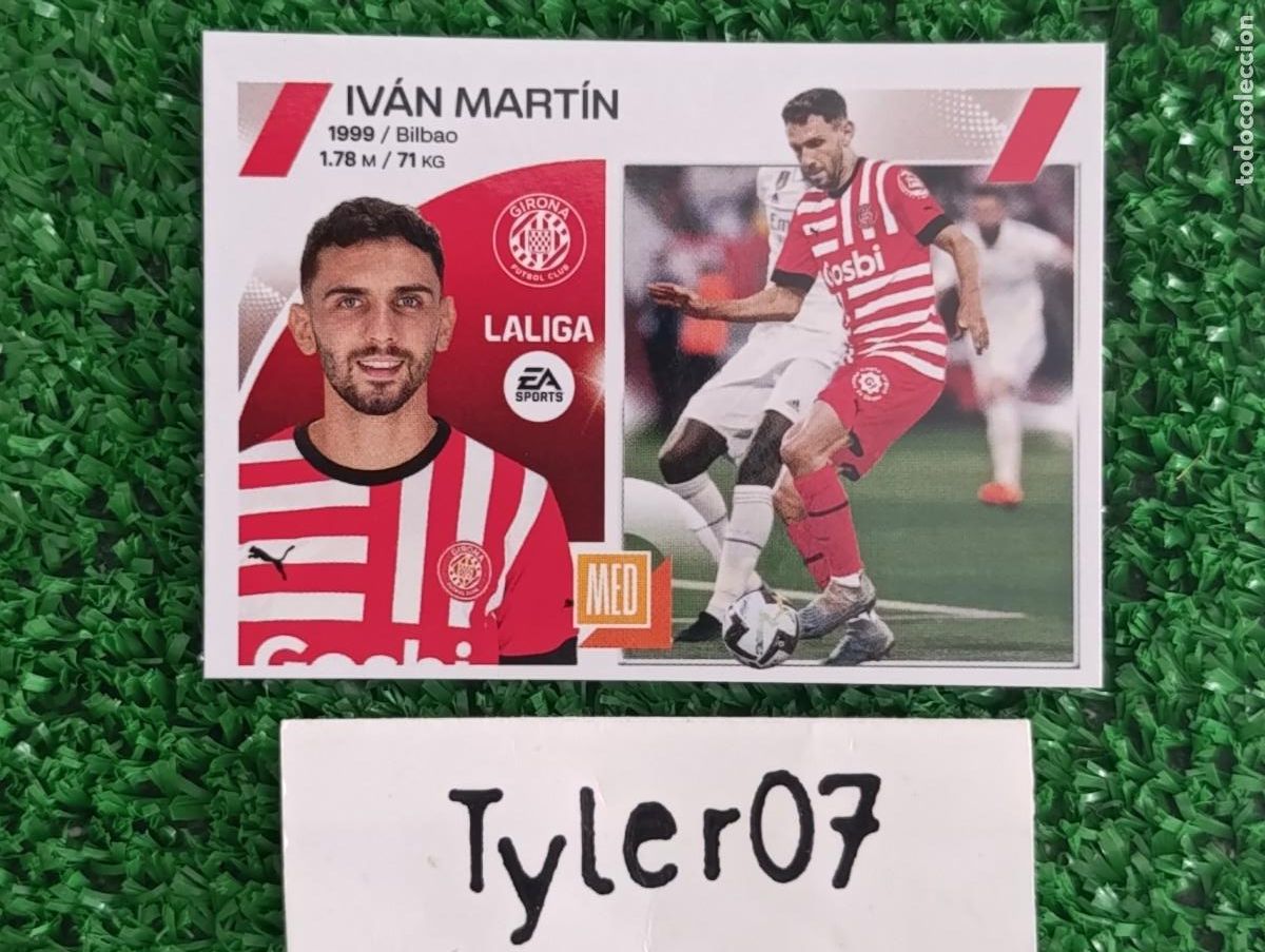 Coleccionismo cromos antiguos: IVAN MARTIN GIRONA 15 LIGA ESTE 2023 2024 23 24