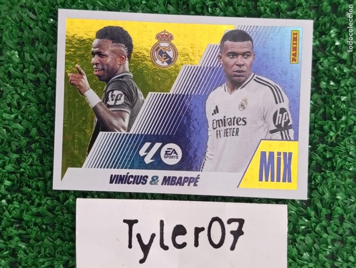 Coleccionismo cromos antiguos: VINICIUS MBAPPE REAL MADRID MIX 22 LIGA ESTE 2025 2026 25 26