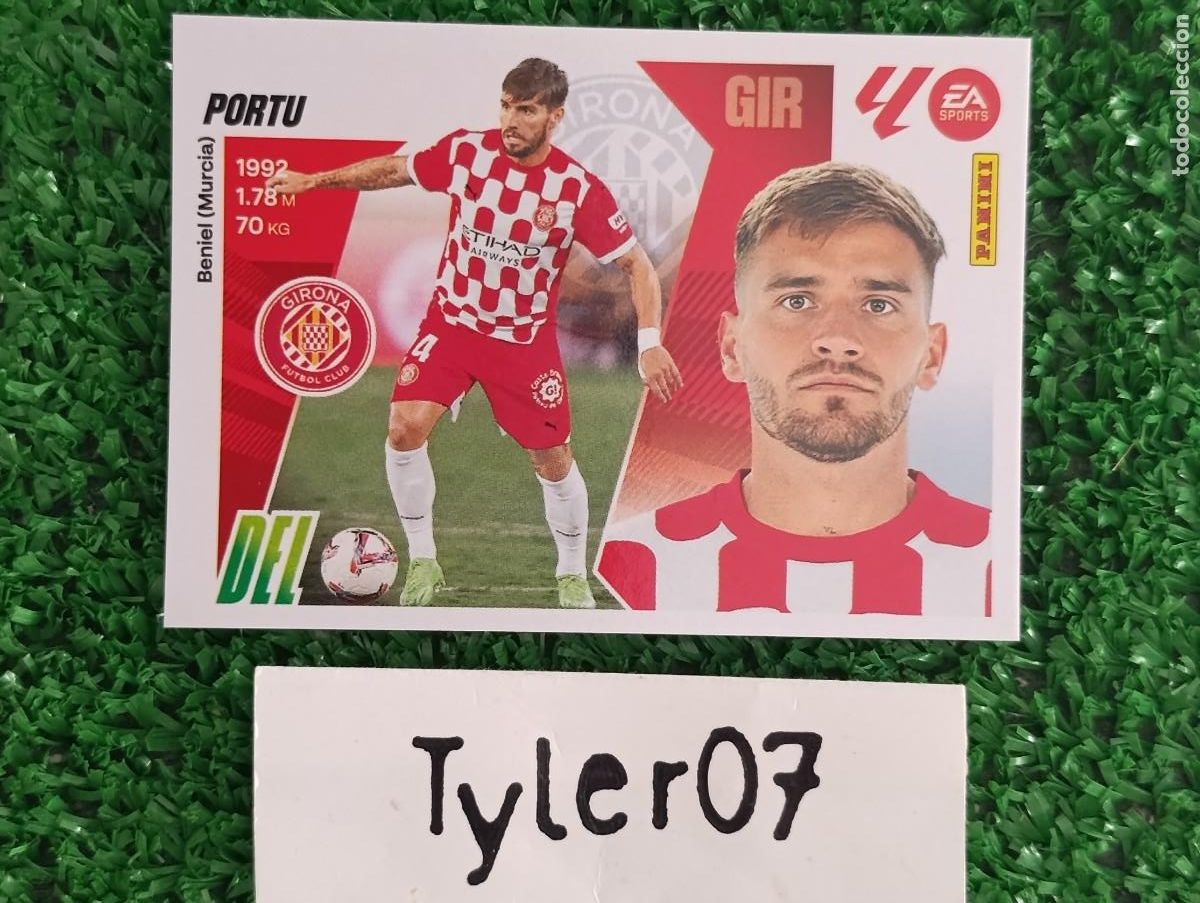 Coleccionismo cromos antiguos: PORTU GIRONA 18A LIGA ESTE 2025 2026 25 26
