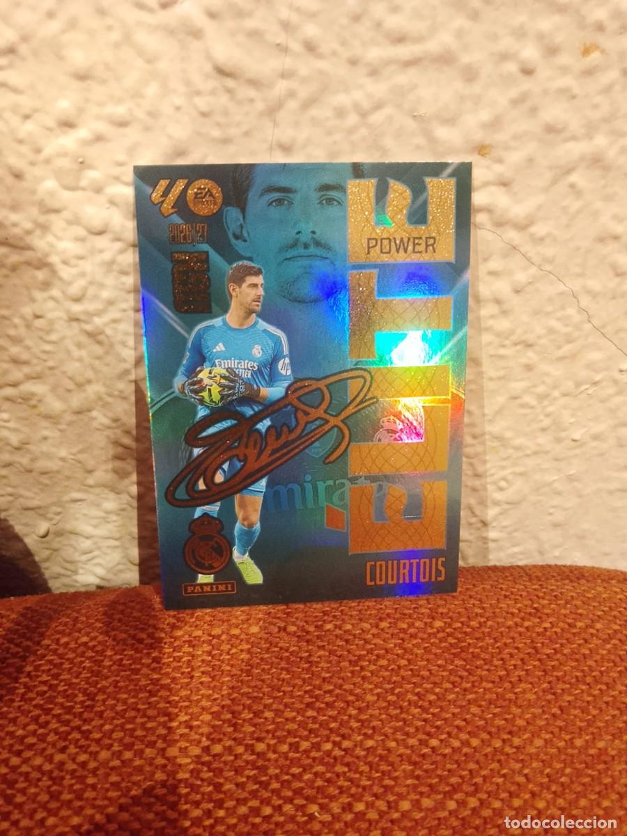 Coleccionismo cromos antiguos: Courtois 4p elite power megacracks 26/27