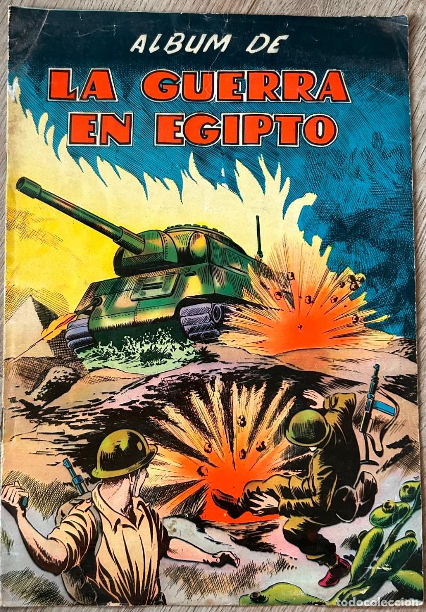 Coleccionismo cromos antiguos: LA GUERRA EN EGIPTO (EDITORIAL FERMA- 1946)