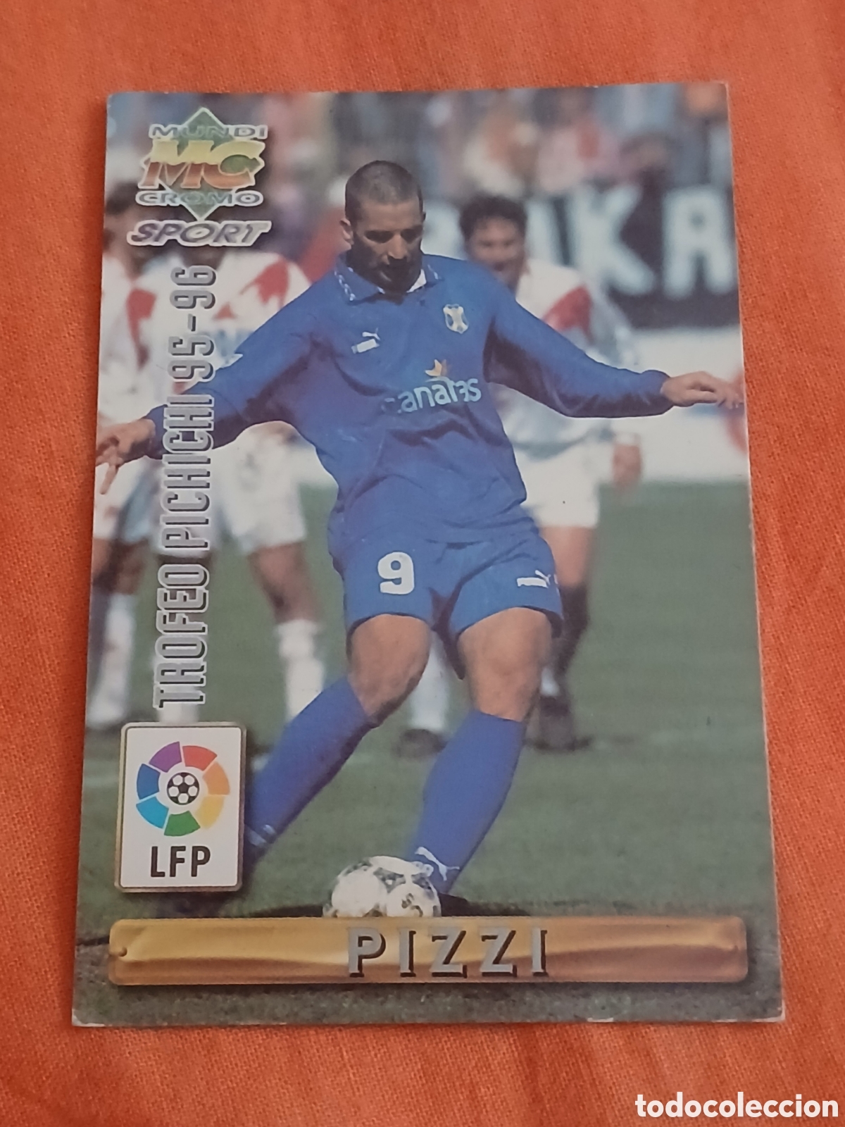Coleccionismo cromos antiguos: Cromo Pizzi Las Fichas de la Liga Mundicromo Sport (Temp.1995-96) N&deg;422 Tenerife