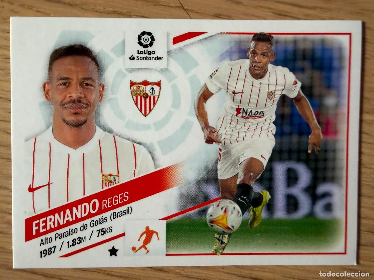 Coleccionismo cromos antiguos: 10 FERNANDO SEVILLA 22 23 2022 2023 LIGA SANTANDER COLECCIONES ESTE SIN PEGAR STICKER