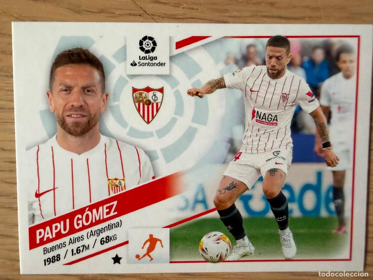 Collectable Antique Stickers: 15 PAPU GOMEZ SEVILLA 22 23 2022 2023 LIGA SANTANDER COLECCIONES ESTE SIN PEGAR STICKER