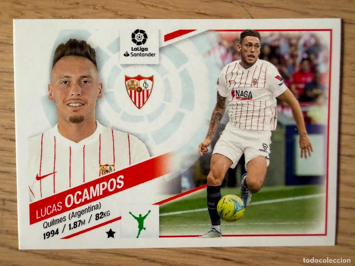 Collectable Antique Stickers: 17 OCAMPOS SEVILLA 22 23 2022 2023 LIGA SANTANDER COLECCIONES ESTE SIN PEGAR STICKER