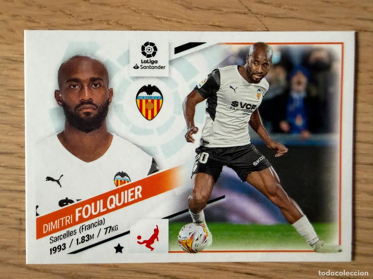 Collectable Antique Stickers: 5 FOULQUIER VALENCIA 22 23 2022 2023 LIGA SANTANDER COLECCIONES ESTE SIN PEGAR STICKER