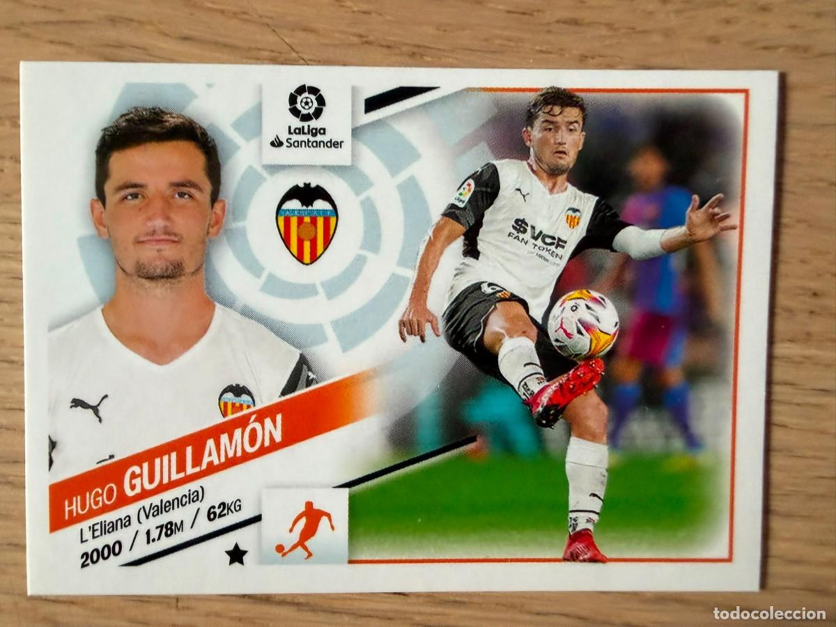 Collectable Antique Stickers: 12 GUILLAMON VALENCIA 22 23 2022 2023 LIGA SANTANDER COLECCIONES ESTE SIN PEGAR STICKER