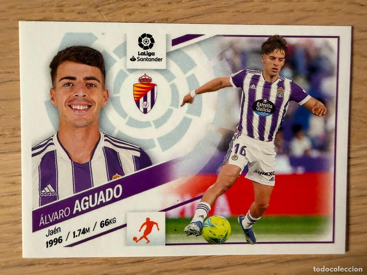 Coleccionismo cromos antiguos: 15 AGUADO VALLADOLID 22 23 2022 2023 LIGA SANTANDER COLECCIONES ESTE SIN PEGAR STICKER