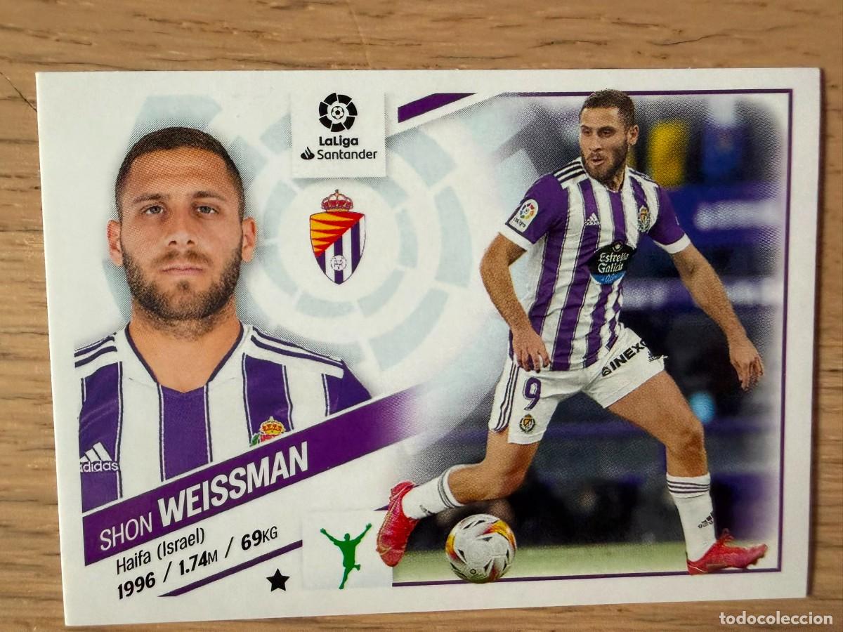 Coleccionismo cromos antiguos: 20 WEISSMAN VALLADOLID 22 23 2022 2023 LIGA SANTANDER COLECCIONES ESTE SIN PEGAR STICKER