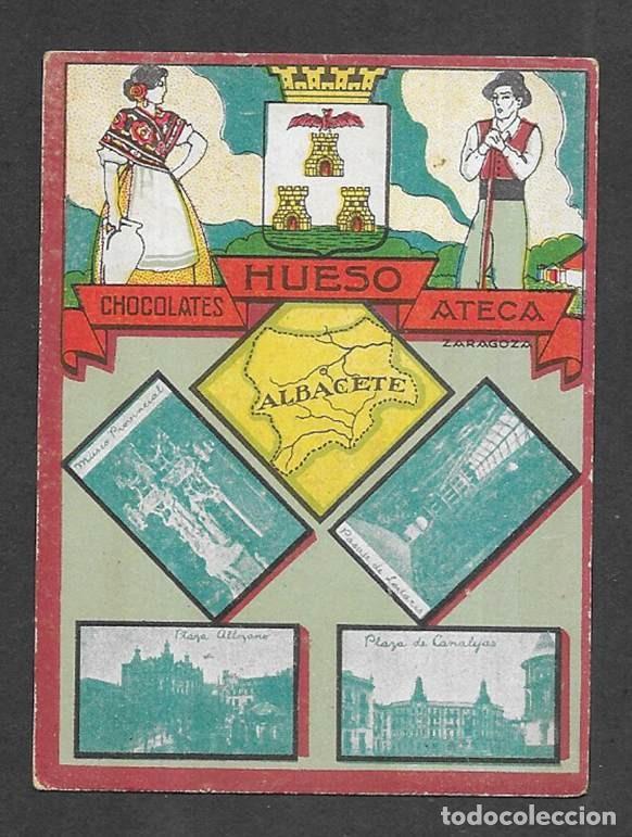 Coleccionismo cromos antiguos: Hueso, Chocolates. Col. Provincias ALBACETE cromo 1930
