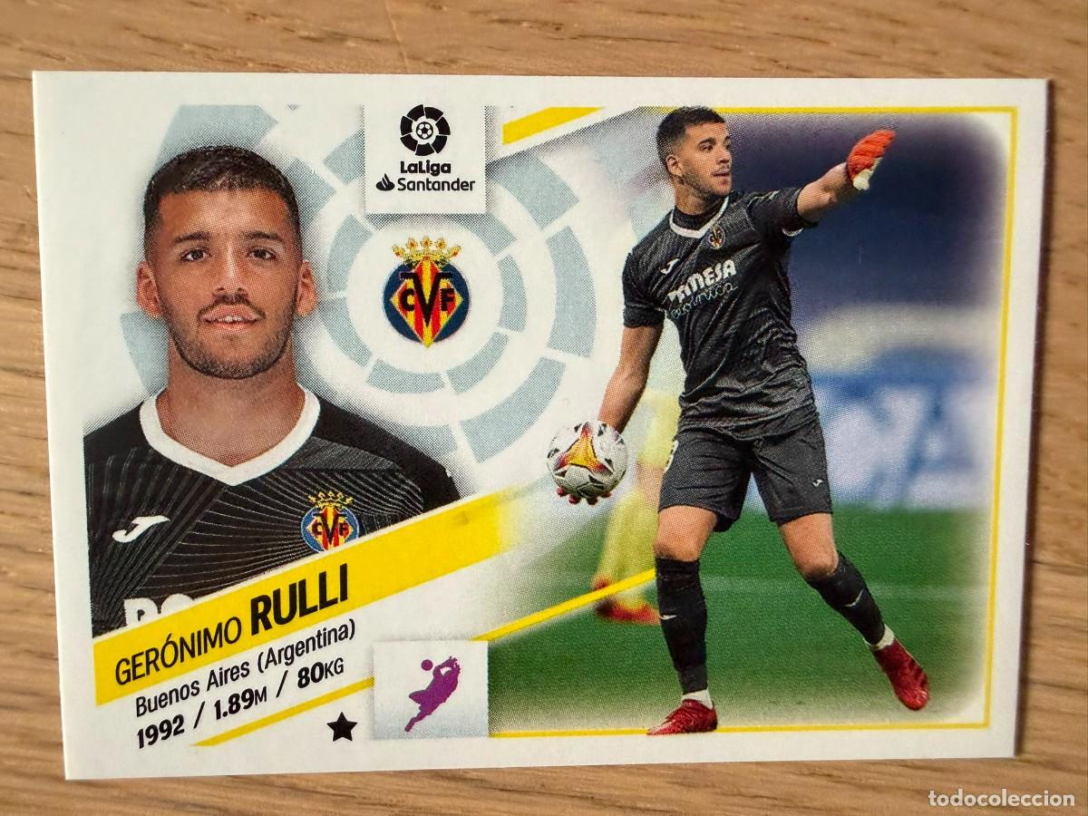 Colecionismo Cromos antigos: 3 RULLI VILLARREAL 22 23 2022 2023 LIGA SANTANDER COLECCIONES ESTE SIN PEGAR STICKER