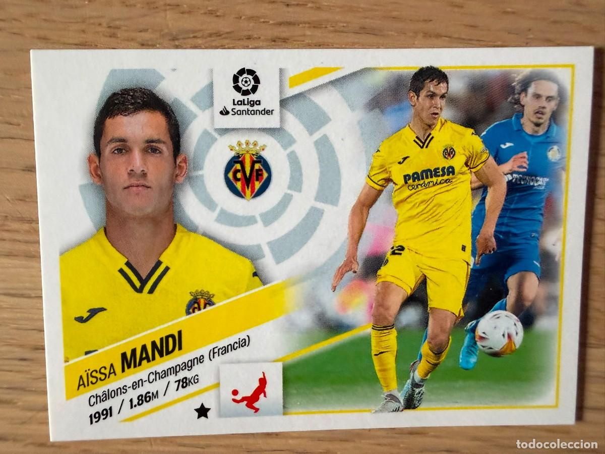 Coleccionismo cromos antiguos: 6 MANDI VILLARREAL 22 23 2022 2023 LIGA SANTANDER COLECCIONES ESTE SIN PEGAR STICKER