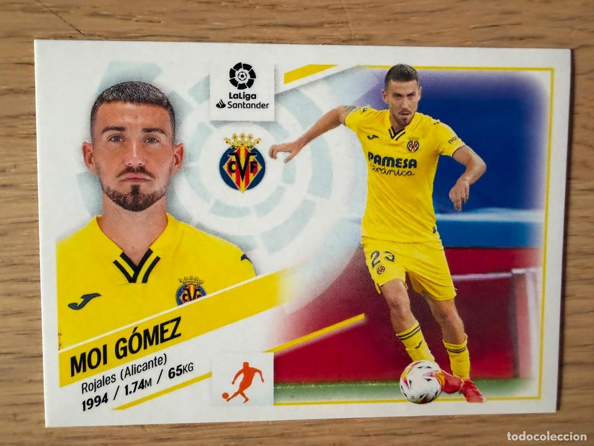 Coleccionismo cromos antiguos: 14B 14 B MOI GOMEZ VILLARREAL 22 23 2022 2023 LIGA SANTANDER COLECCIONES ESTE SIN PEGAR STICKER