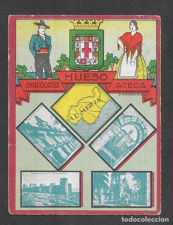 Coleccionismo cromos antiguos: Hueso, Chocolates. Col. Provincias ALMERIA cromo 1930