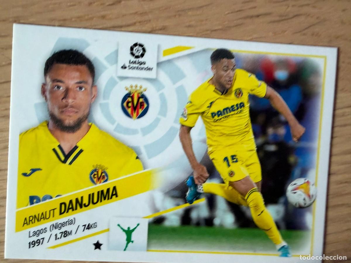 Coleccionismo cromos antiguos: 17A 17 A DANJUMA VILLARREAL 22 23 2022 2023 LIGA SANTANDER COLECCIONES ESTE SIN PEGAR STICKER