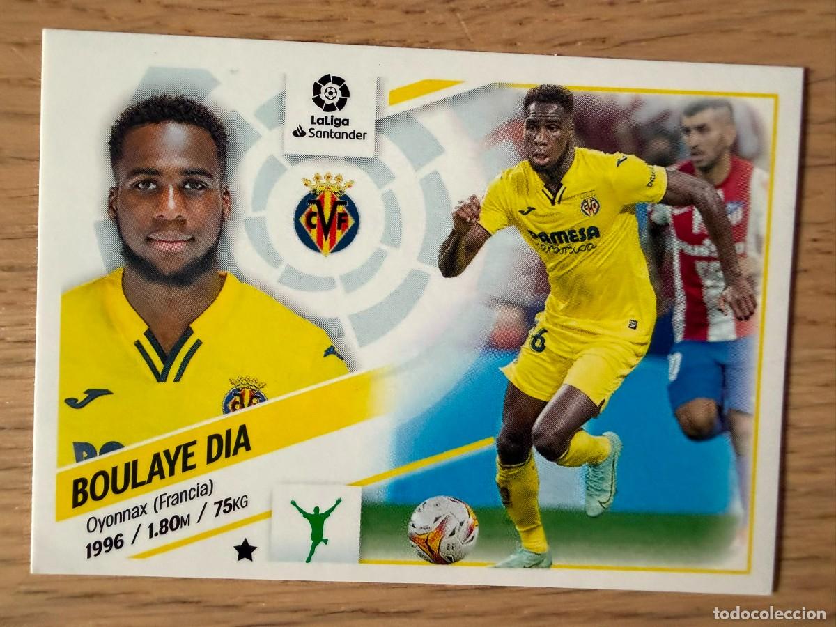 Coleccionismo cromos antiguos: 17B 17 B BOULAYE DIA VILLARREAL 22 23 2022 2023 LIGA SANTANDER COLECCIONES ESTE SIN PEGAR STICKER