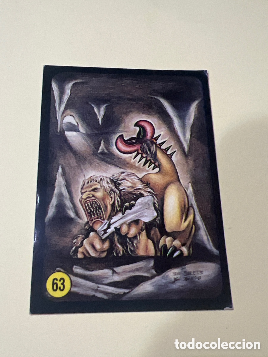 Coleccionismo cromos antiguos: C7487. MONSTER IN MY POCKET - CROMO - CARD - N&ordm; 63 - PANINI.