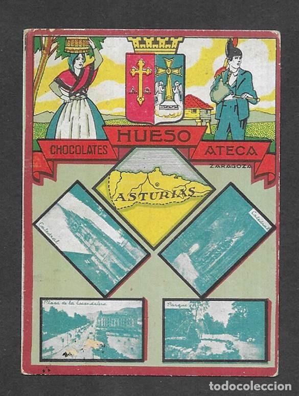 Coleccionismo cromos antiguos: Hueso, Chocolates. Col. Provincias ASTURIAS cromo 1930