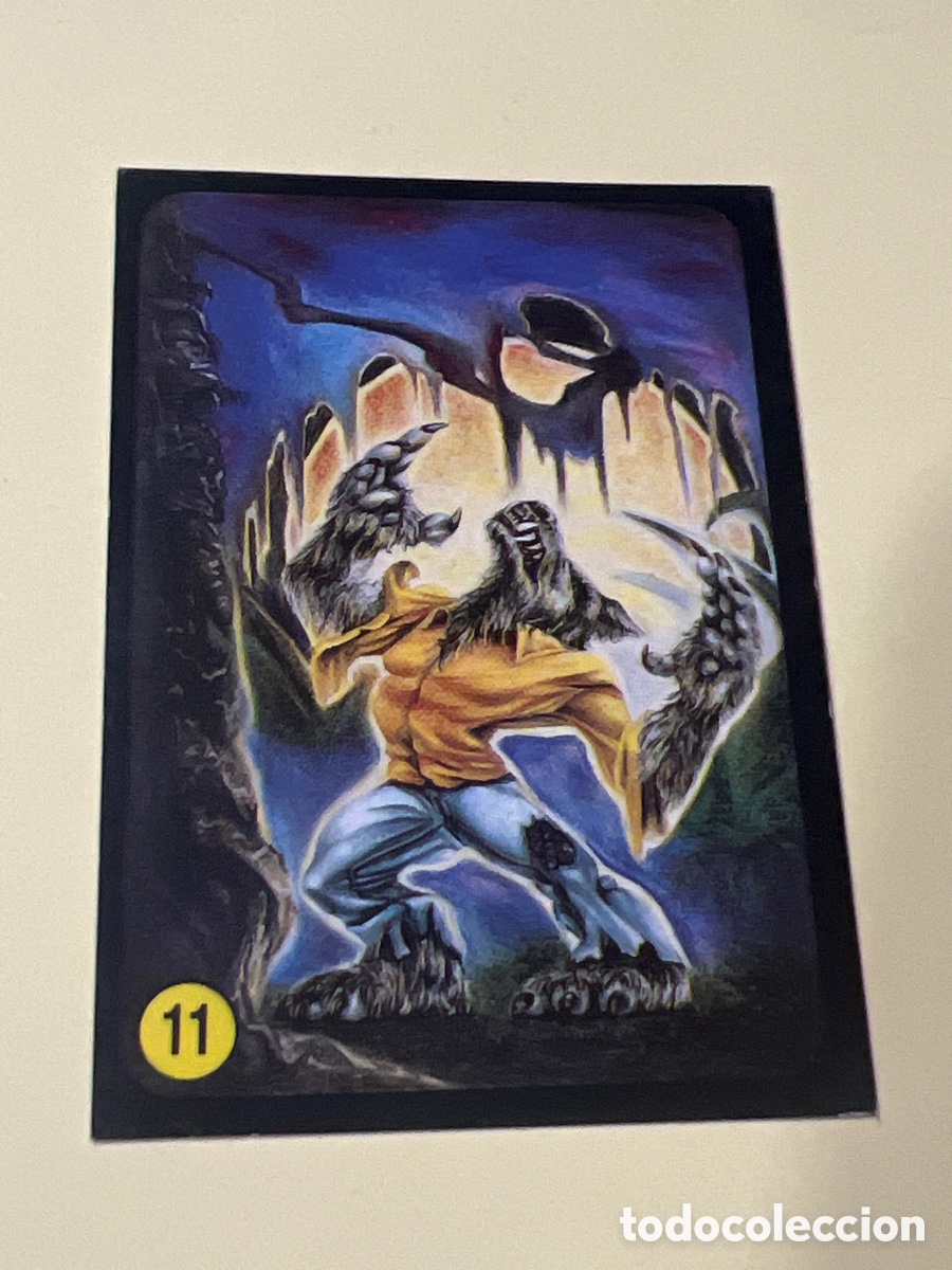 Coleccionismo cromos antiguos: C7488. MONSTER IN MY POCKET - CROMO - CARD - N&ordm; 11 - PANINI.