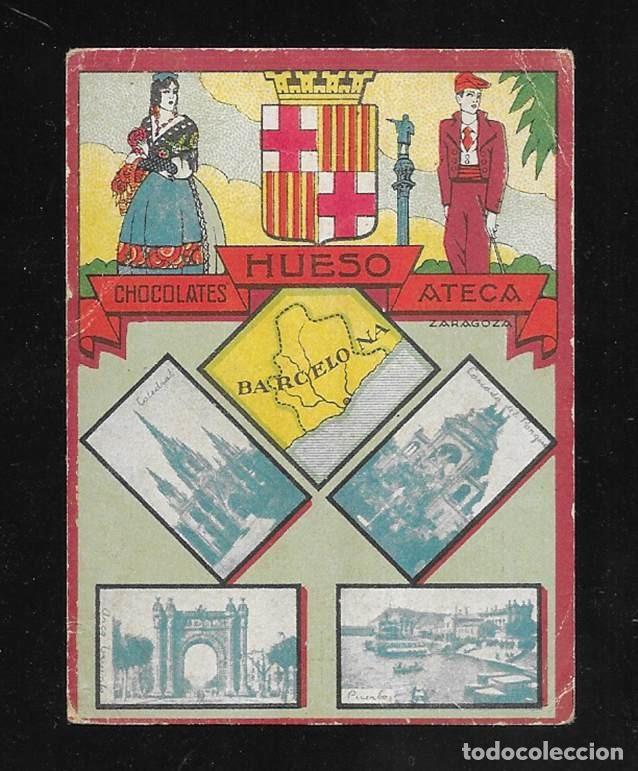 Coleccionismo cromos antiguos: Hueso, Chocolates. Col. Provincias BARCELONA cromo 1930
