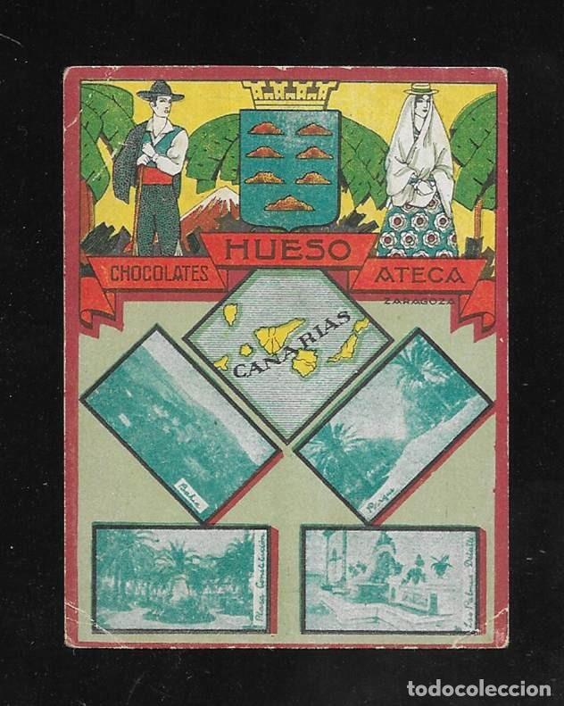 Coleccionismo cromos antiguos: Hueso, Chocolates. Col. Provincias CANARIAS cromo 1930