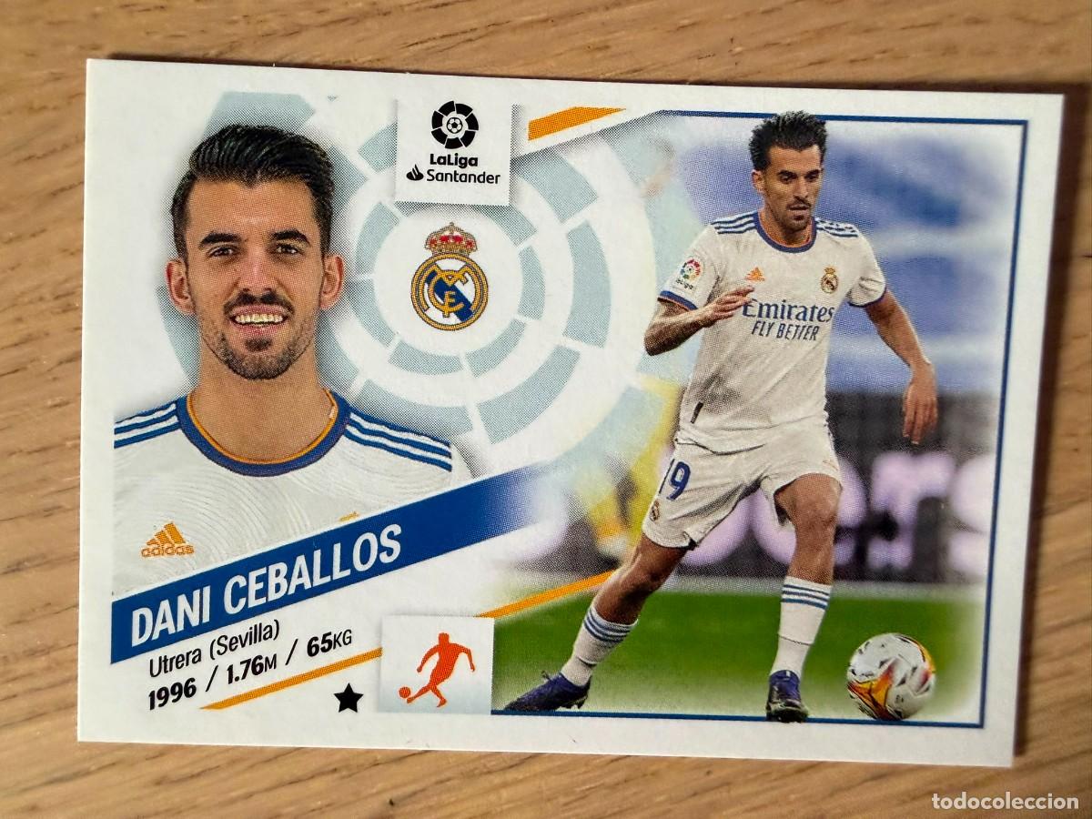 Coleccionismo cromos antiguos: 10 BIS CEBALLOS COLOCA REAL MADRID 22 23 2022 2023 LIGA SANTANDER COLECCIONES ESTE SIN PEGAR STICKER