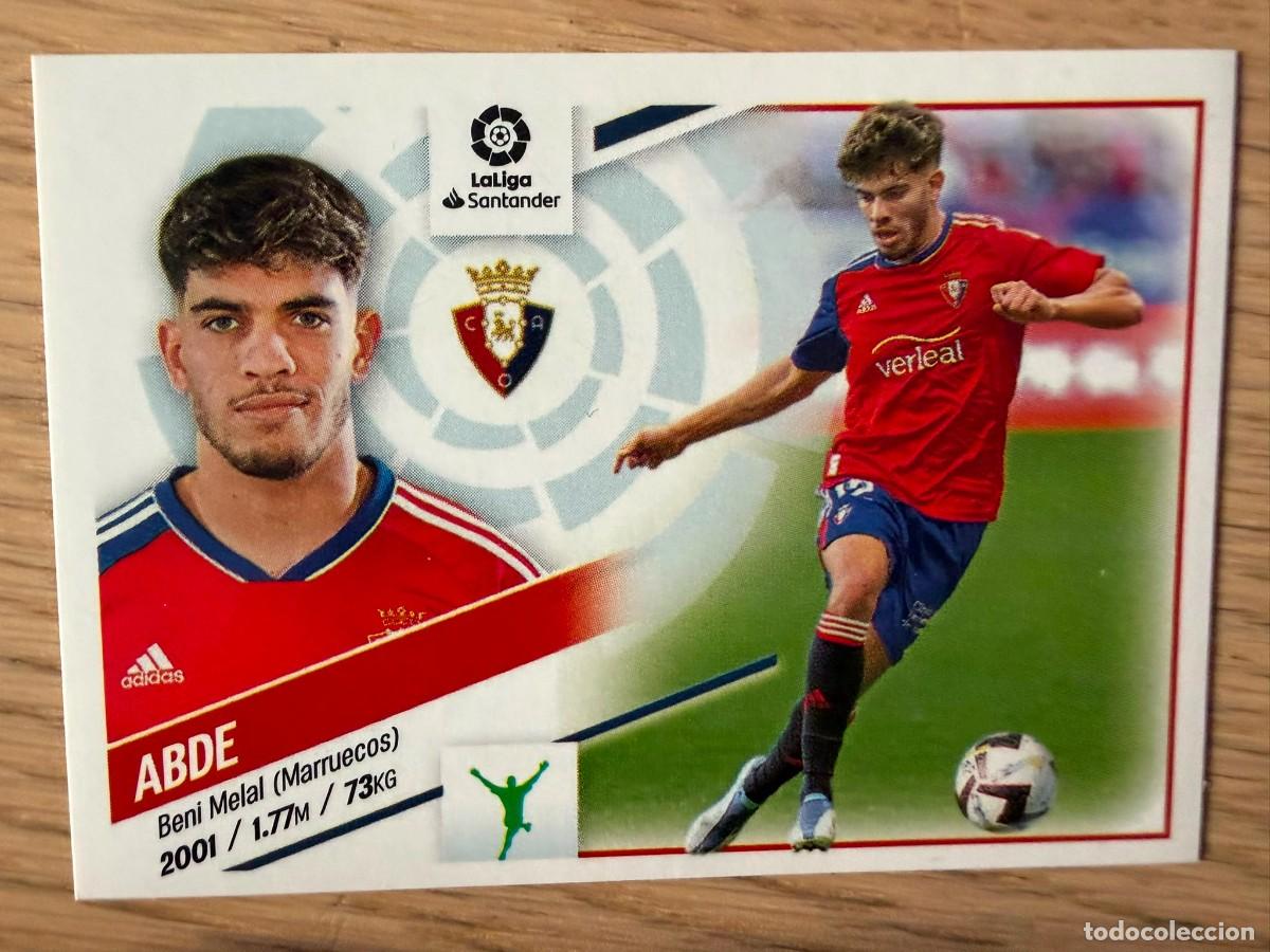 Coleccionismo cromos antiguos: ABDE FICHAJE 49 OSASUNA 22 23 2022 2023 LIGA SANTANDER COLECCIONES ESTE SIN PEGAR STICKER