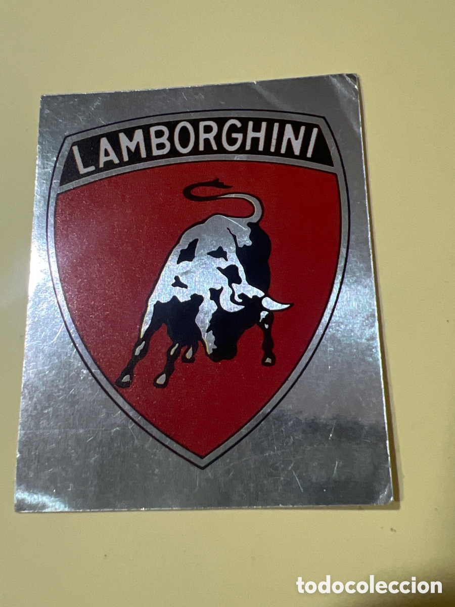 Coleccionismo cromos antiguos: C7501. CROMOS PANINI MOTOR ADVENTURES CROMO NUNCA PEGADO N&ordm; 212 LAMBORGHINI