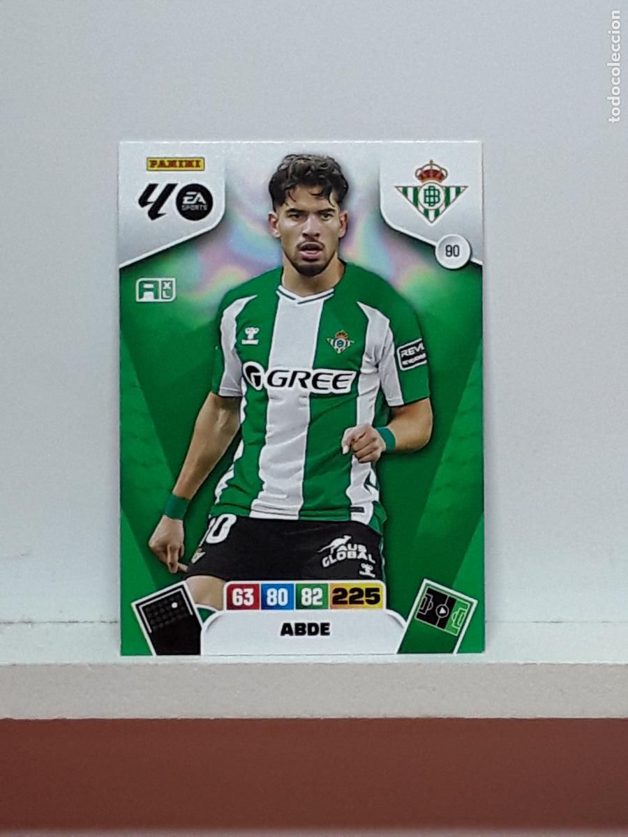 Coleccionismo cromos antiguos: ADRENALYN 2025 2026 25 26 ALBUM PANINI LIGA N 90 BETIS ABDE