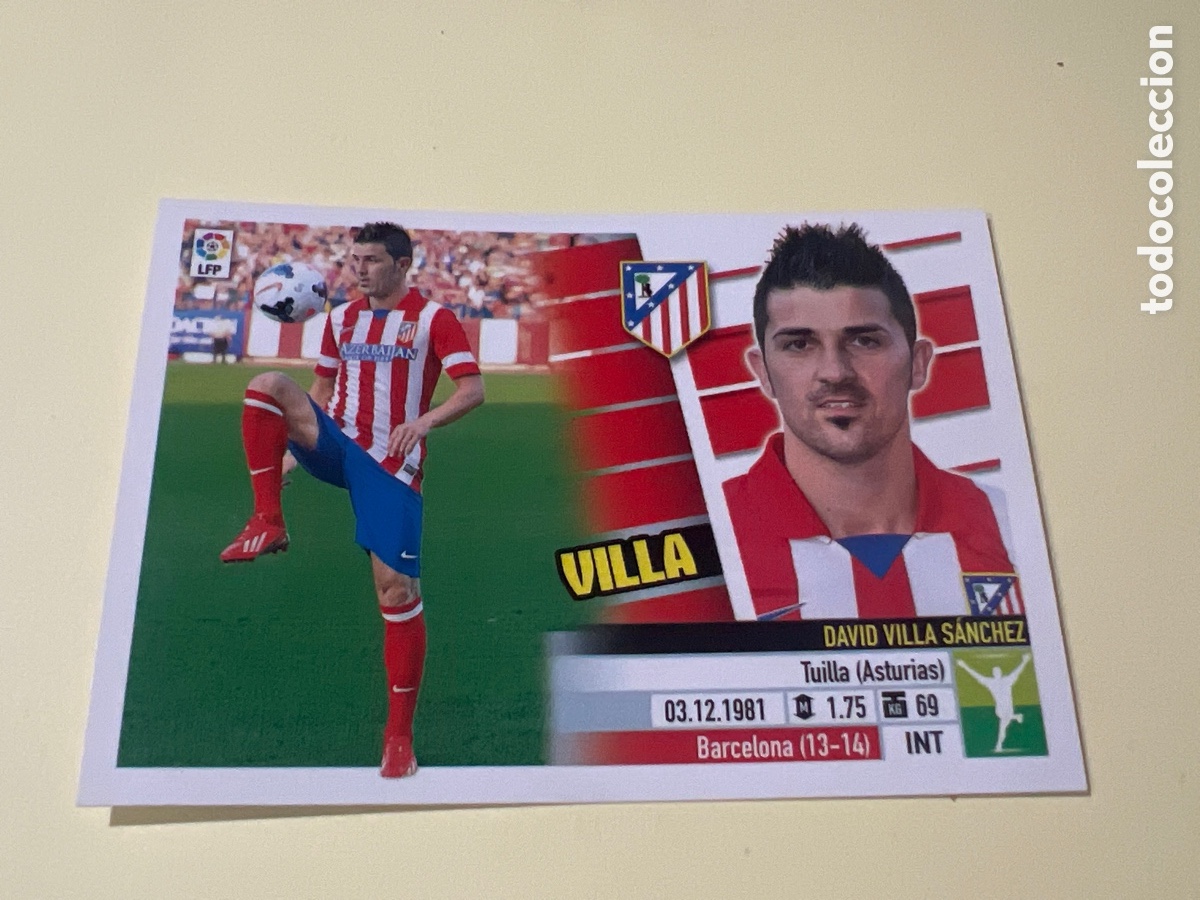 Coleccionismo cromos antiguos: C7502. 23 ULTIMOS FICHAJES VILLA FICHAJE ATLETICO MADRID LIGA BBVA ESTE 2013 2014 13 14 PANINI