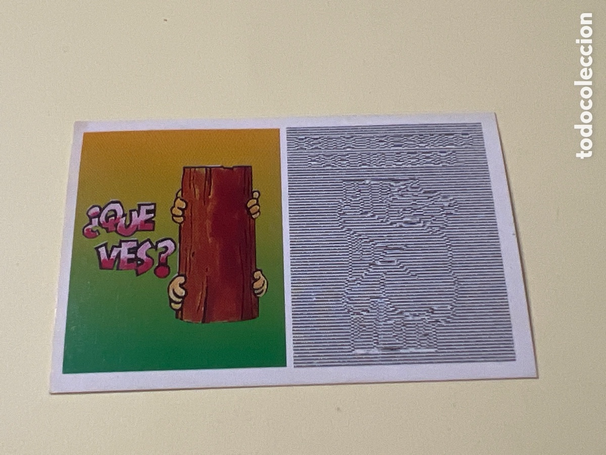 Coleccionismo cromos antiguos: X7511. CROMO BIMBO PANRICO LAS LUPA ADIVINANZAS N&ordm; 5