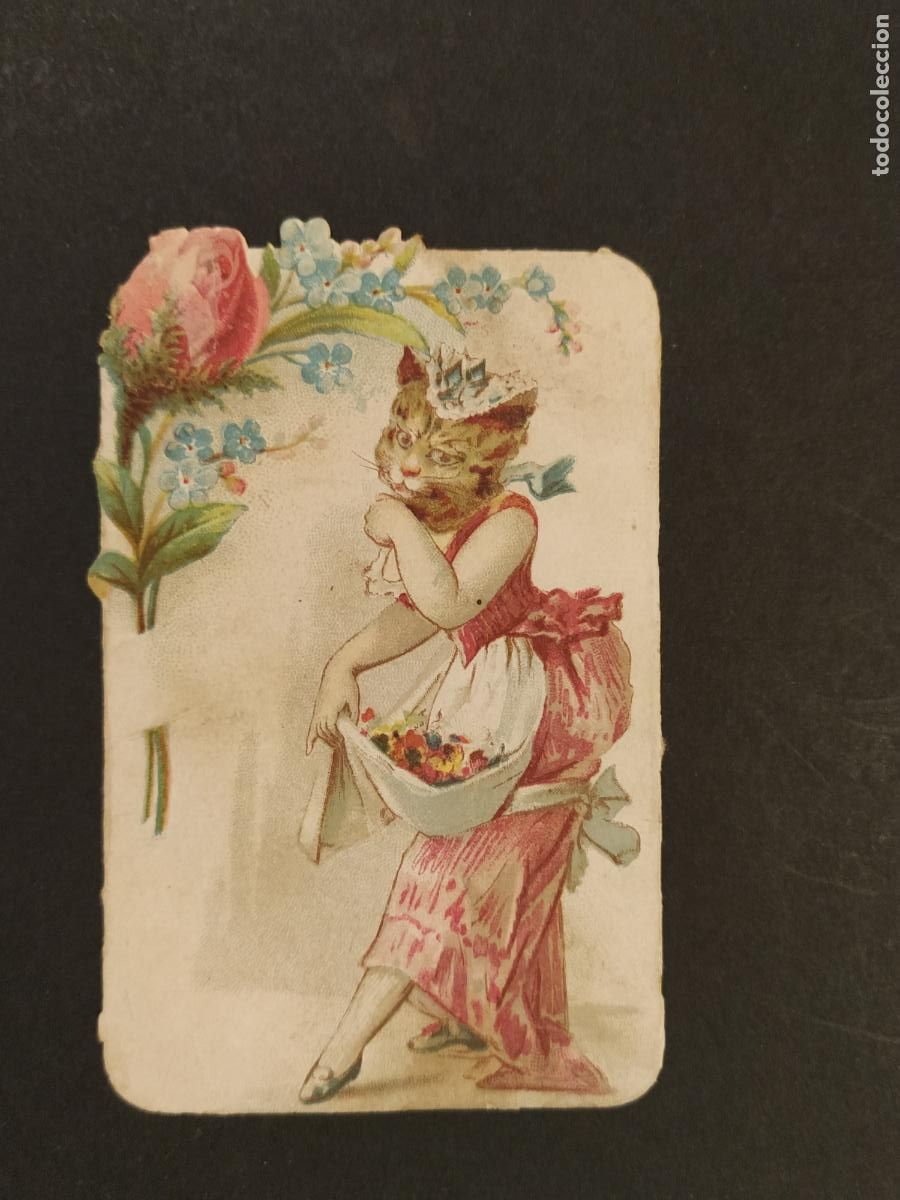 Coleccionismo cromos antiguos: LA MUJER GATO - CHOCOLATE EVARISTO JUNCOSA - CROMO ANTIGUO (116.604)