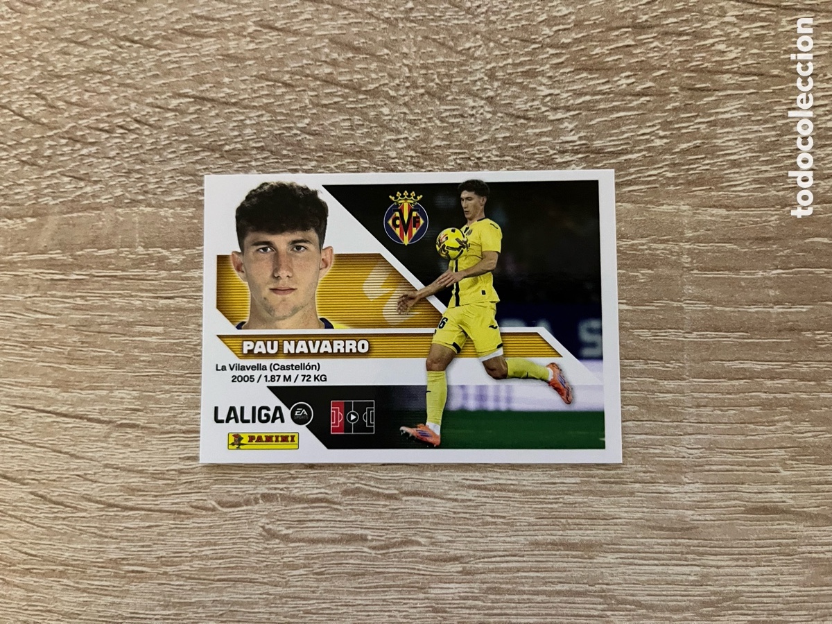 Coleccionismo cromos antiguos: 6A PAU NAVARRO LIGA ESTE EDICIONES ESTE 2026 2027 26 27 VILLARREAL