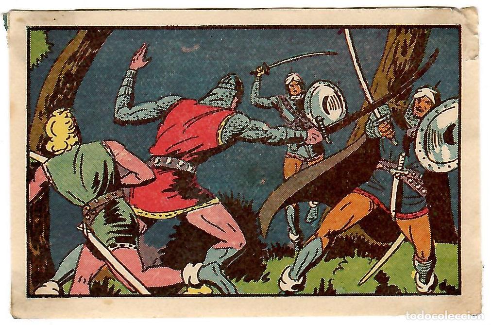 Coleccionismo cromos antiguos: Cromo del album El Guerrero del Antifaz, Serie I, n&ordm; 44 - Editorial Valenciana