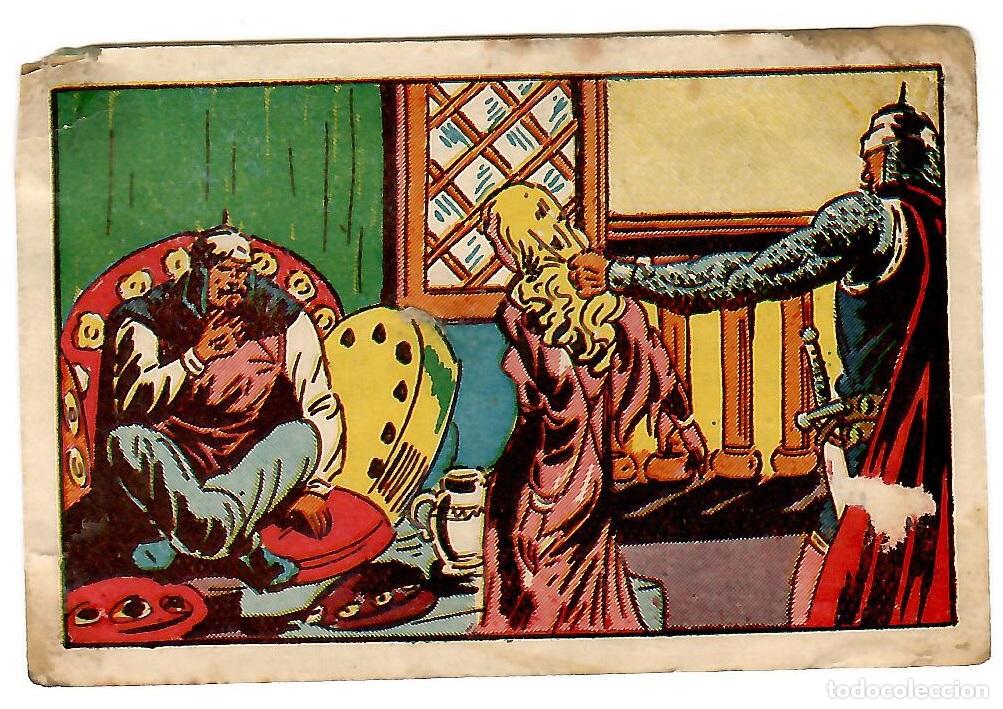 Collectionnisme Cartes &agrave; collectionner anciennes: Cromo del album El Guerrero del Antifaz, Serie II, n&ordm; 12 - Editorial Valenciana