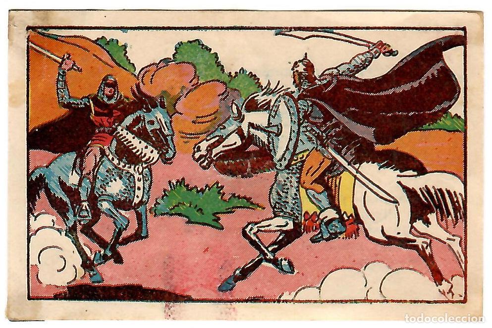 Coleccionismo cromos antiguos: Cromo del album El Guerrero del Antifaz, Serie II, n&ordm; 30 - Editorial Valenciana