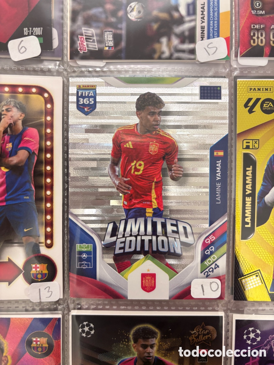 Coleccionismo cromos antiguos: LAMINE YAMAL FC BARCELONA Panini Adrenalyn XL FIFA 365 2026