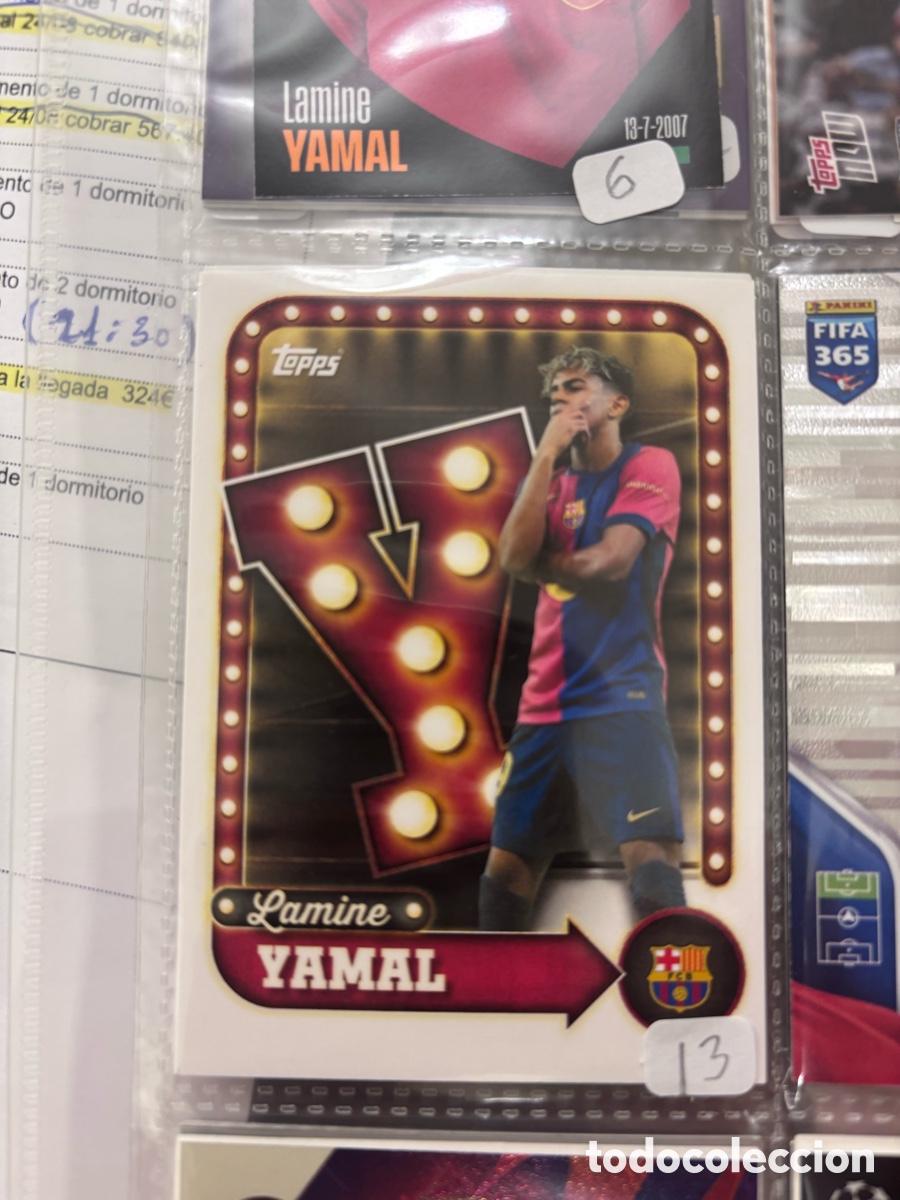Coleccionismo cromos antiguos: LAMINE YAMAL FC BARCELONA Topps FC Barcelona Collector Tin