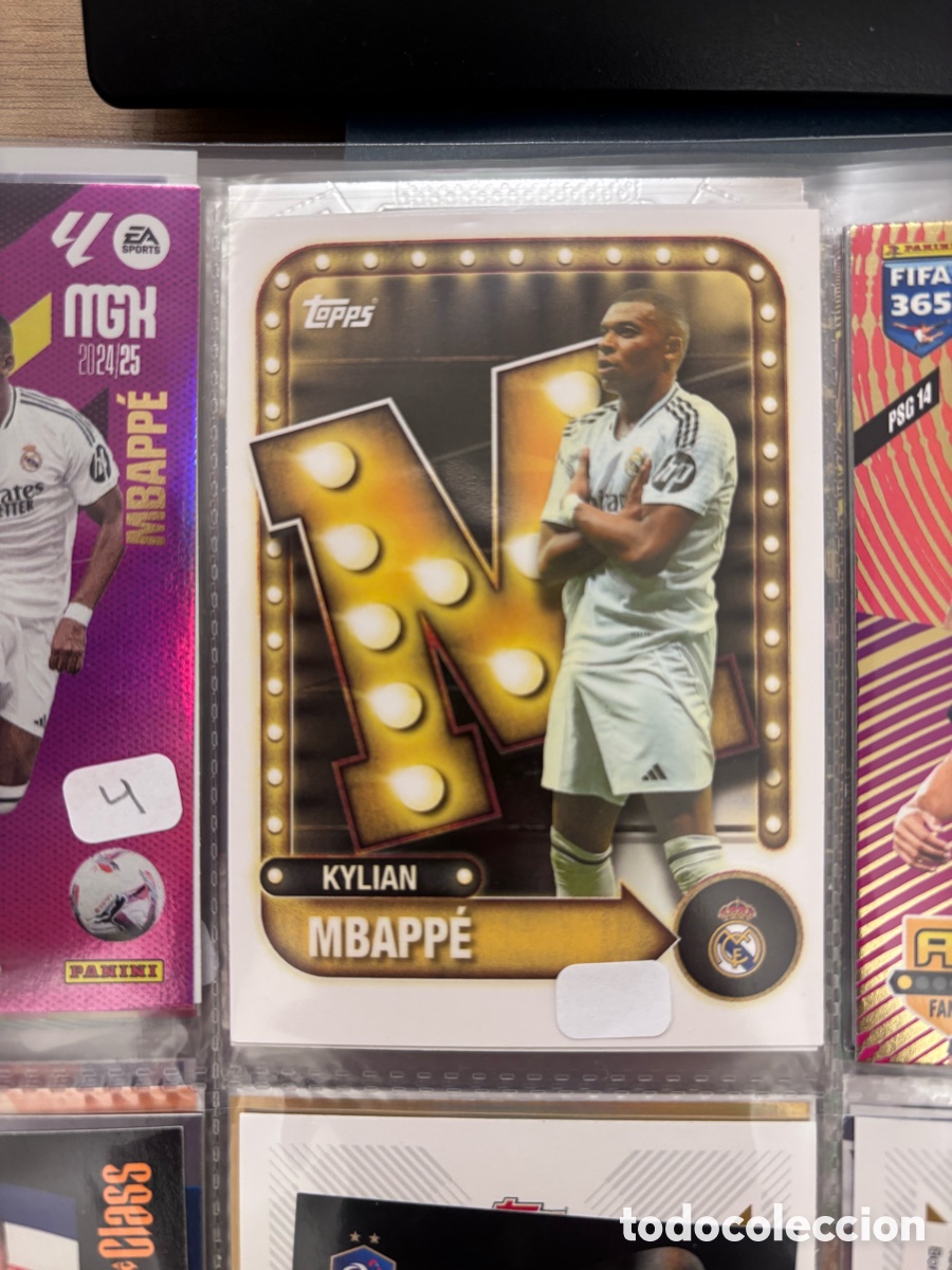 Coleccionismo cromos antiguos: MBAPPE REAL MADRID Topps Real Madrid Collector Tin 25 26