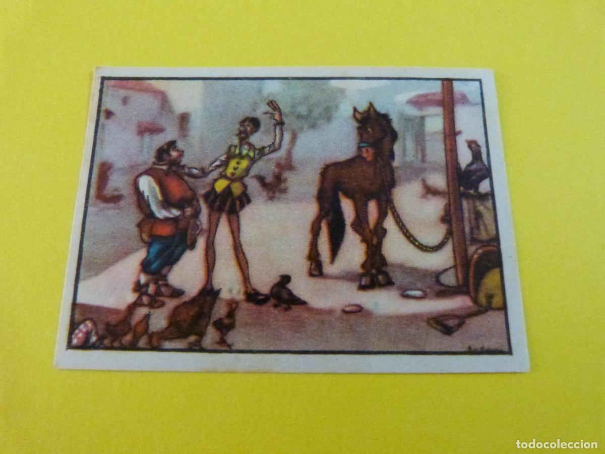 Coleccionismo cromos antiguos: CROMO DON QUIJOTE DE LA MANCHA SIN PEGAR N&ordm; 16 A&Ntilde;O 1955 ALBUM DON QUIJOTE ... DE CHOCOLATES LLOVERAS