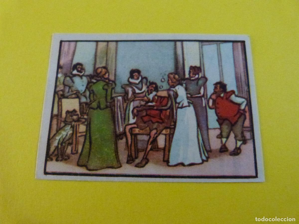 Coleccionismo cromos antiguos: CROMO DON QUIJOTE DE LA MANCHA SIN PEGAR N&ordm; 139 A&Ntilde;O 1955 ALBUM DON QUIJOTE... DE CHOCOLATES LLOVERAS