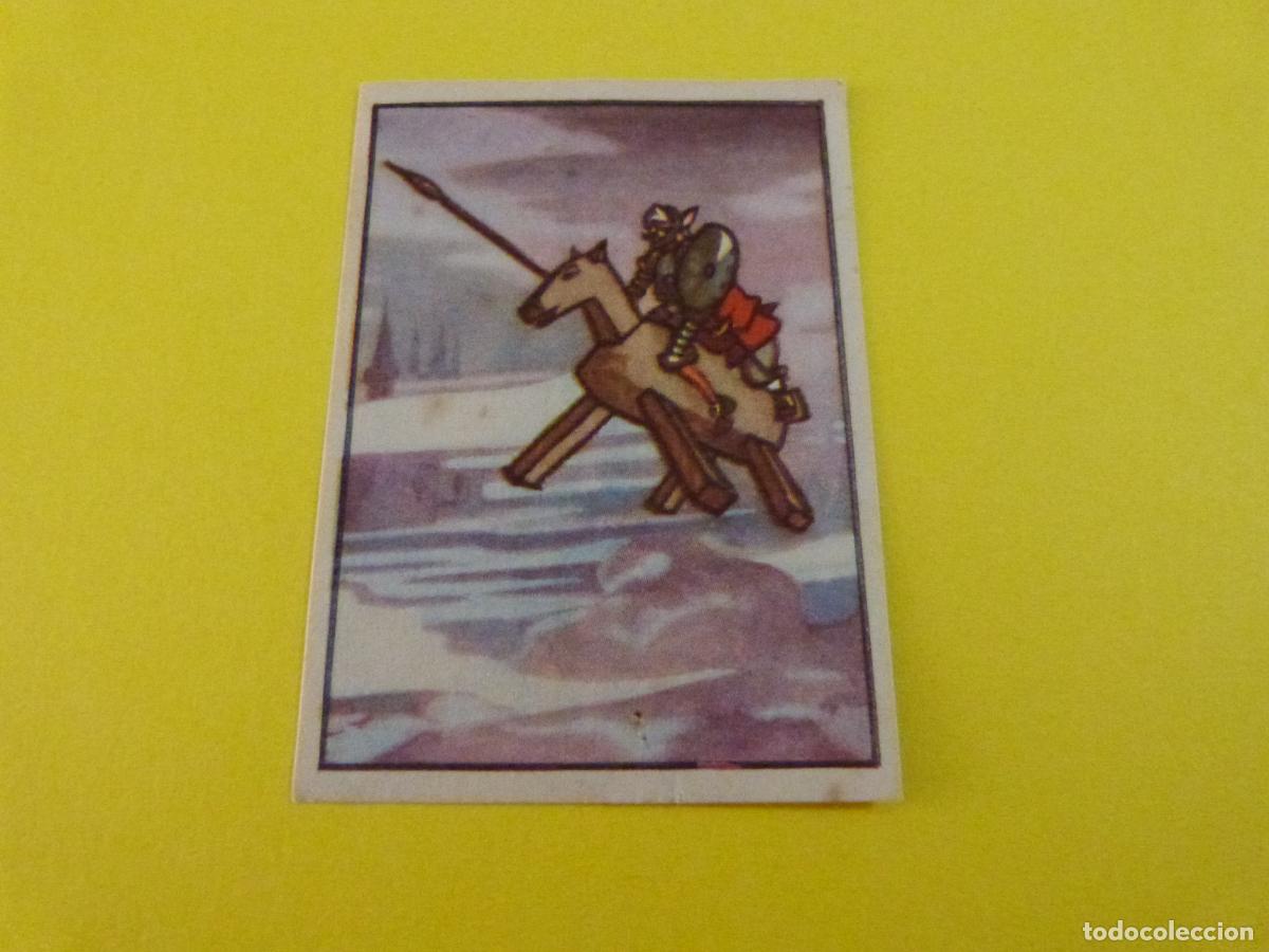Coleccionismo cromos antiguos: CROMO DON QUIJOTE DE LA MANCHA SIN PEGAR N&ordm; 153 A&Ntilde;O 1955 ALBUM DON QUIJOTE... DE CHOCOLATES LLOVERAS