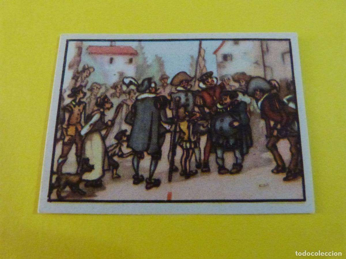 Coleccionismo cromos antiguos: CROMO DON QUIJOTE DE LA MANCHA SIN PEGAR N&ordm; 160 A&Ntilde;O 1955 ALBUM DON QUIJOTE... DE CHOCOLATES LLOVERAS