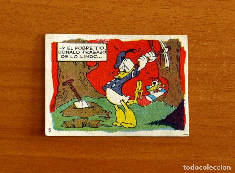 Coleccionismo cromos antiguos: &Aacute;lbum Walt Disney - Los Patitos Ingenuos - Ingenuos N&ordm; 5 -Chocolates Lloveras A&ntilde;o 1948