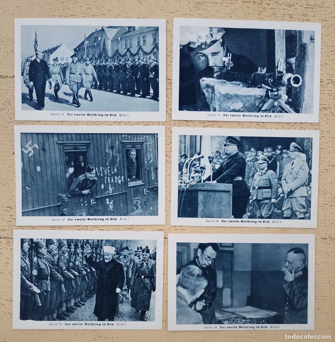 Coleccionismo cromos antiguos: Segunda Guerra Mundial Cromos Tabacalera Eilebrecht