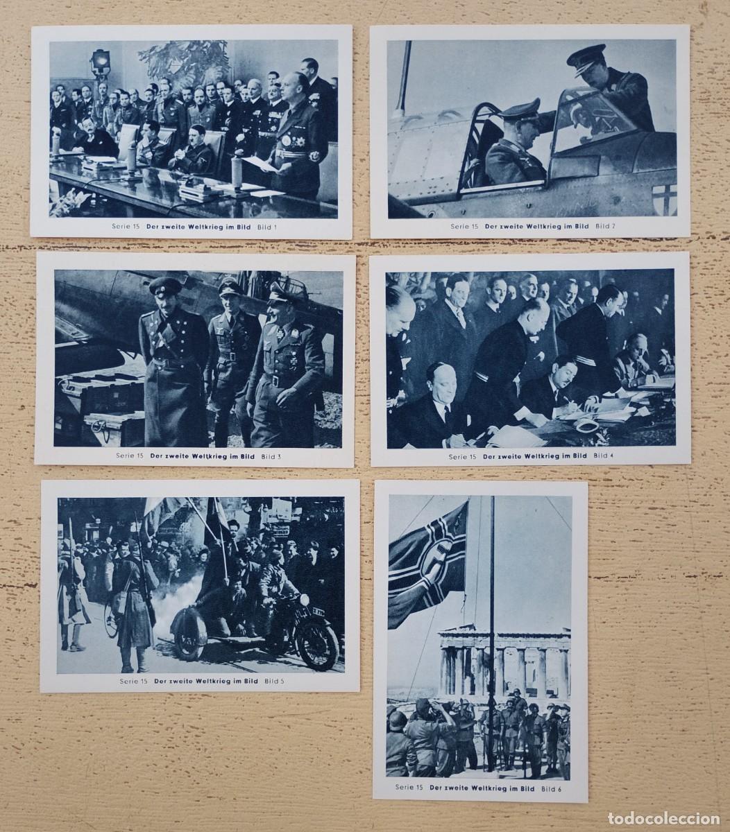 Coleccionismo cromos antiguos: Segunda Guerra Mundial Cromos Tabacalera Eilebrecht