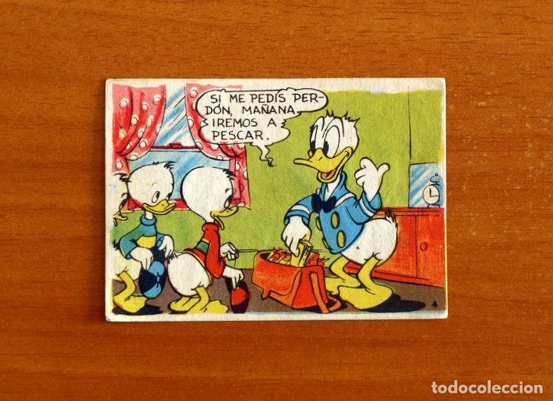 Coleccionismo cromos antiguos: &Aacute;lbum Walt Disney - Pesca de Truchas - Ingenuos N&ordm; 4 -Chocolates Lloveras A&ntilde;o 1948