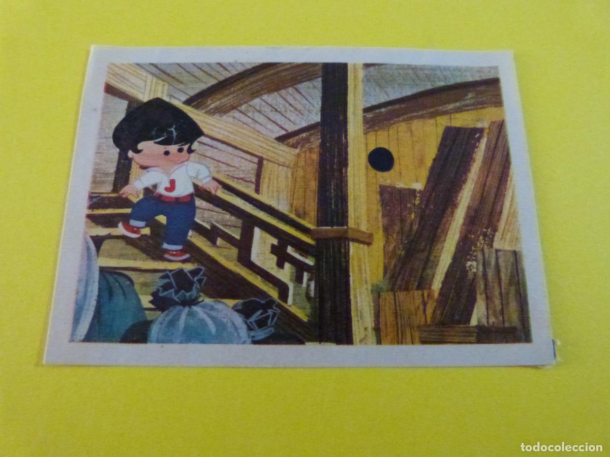 Coleccionismo cromos antiguos: CROMO AVENTURAS DE JUANITO ZAHOR DESPEGADO N&ordm; 18 A&Ntilde;O 1966 ALBUM AVENTURAS DE ... DE CHOCOLATES ZAHOR