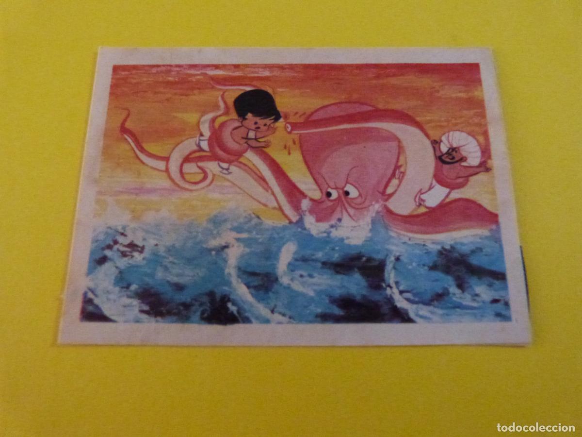 Coleccionismo cromos antiguos: CROMO AVENTURAS DE JUANITO ZAHOR DESPEGADO N&ordm; 35 A&Ntilde;O 1966 ALBUM AVENTURAS DE ... DE CHOCOLATES ZAHOR
