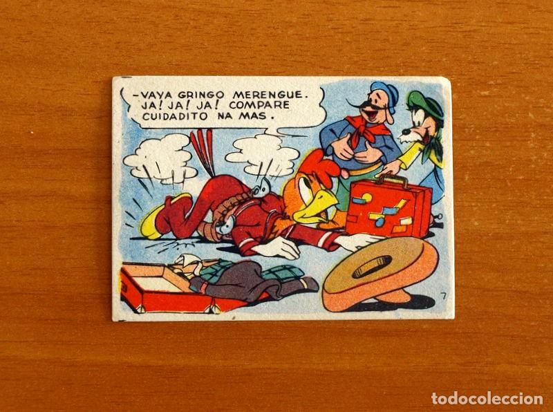 Coleccionismo cromos antiguos: &Aacute;lbum Walt Disney - Una Jira por la Pampa Argentina - N&ordm; 7 - Chocolates Lloveras A&ntilde;o 1948